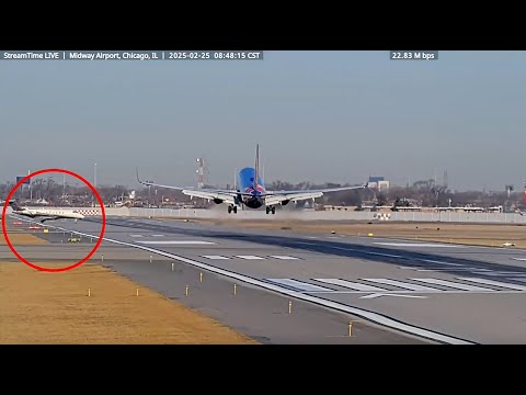 Southwest flight aborts landing as jet crosses runway