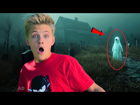 I Saw a Ghost Kid in the Cemetery!