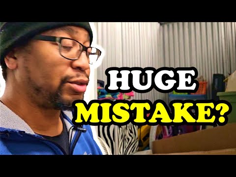 I BOUGHT An Abandoned Storage Unit ACCIDENTALLY!