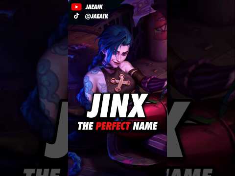 Jinx, The Perfect Name #jaeaik #arcane #leagueoflegends #jinx #jinxarcane