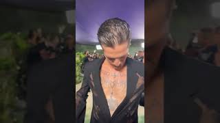 Damiano David Reveals His Nipple Ring On The Met Gala Carpet 👀👀🤭