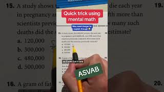 ASVAB Arithmetic Reasoning #15 explained