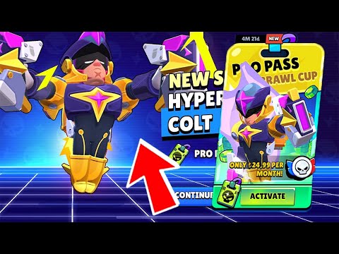 COMPLETED NEW PRO PASS🔥 LEGENDARY😱 BRAWL STARS NEW UPDATE😆🔥