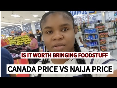 Things Not to Bring to Canada 🇨🇦 / Monthly grocery shopping