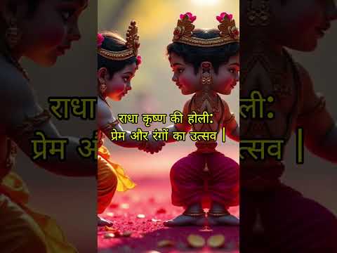 shree krishna radha ki holi#reels#youtubeshorts