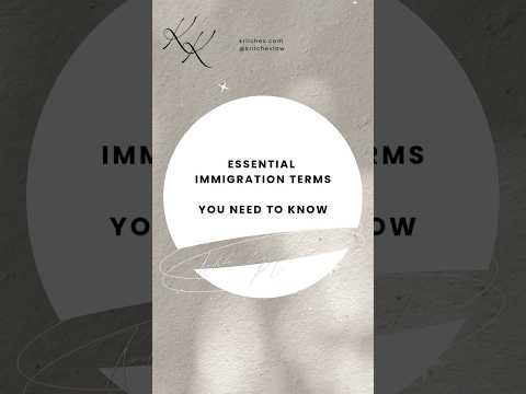 Essential Immigration Law Terms: Overstay & Re-enty Bar Explained | US Immigration Law