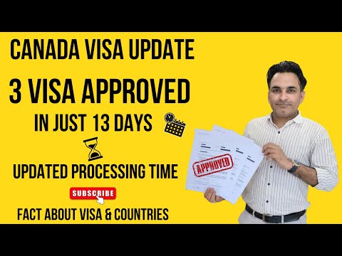 CANADA VISA UPDATES l CANADA VISA PROCESSING TIME l CANADA CURRUNT VISA RATIO l CANADA VISITOR VISA