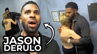 Jason Derulo elevator PRANK with hot grandma - ft. Adam W