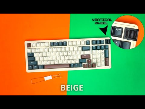 Massive Battery & Vertical Wheel - KZZI K98 Mechanical Keyboard (Review)