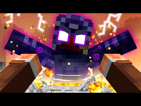 Fighting the OVERSEER BOSS in Minecraft