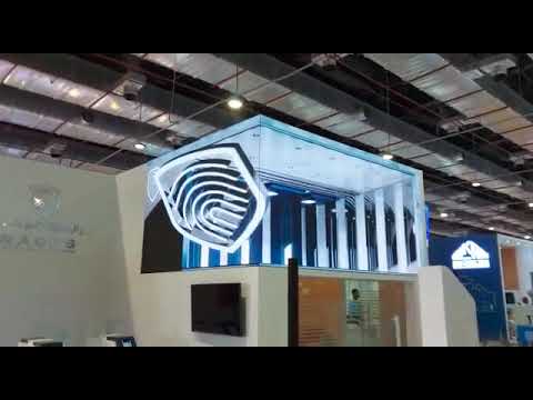 Anamorphic Content for NASPS Booth LED Display