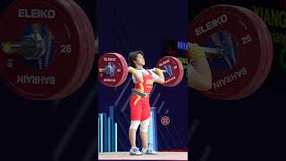 6kg New Junior WR!!! Xiang Linxiang(49kg) 120kg C&J.