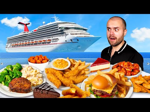 I went on a Carnival Cruise by myself just to eat ($700 Food Trip)