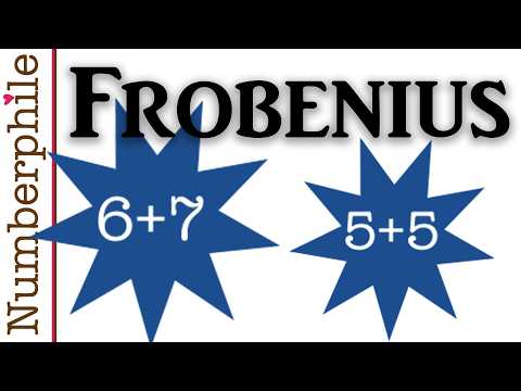 The Frobenius Problem (and numerical semigroups) - Numberphile