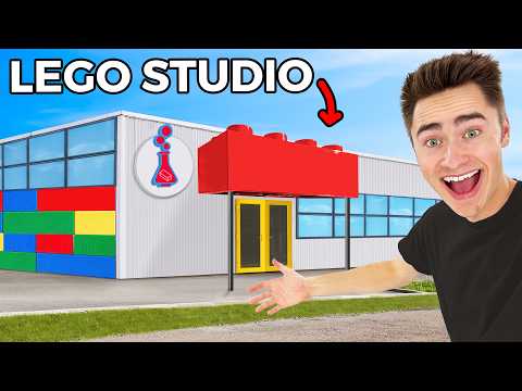 I Built my Dream LEGO Studio!