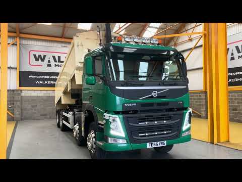 New In Stocklist For Sale: VOLVO FM410 *EURO 6* 8X4 ALUMINIUM INSULATED TIPPER – 2016 – FE65 VRG