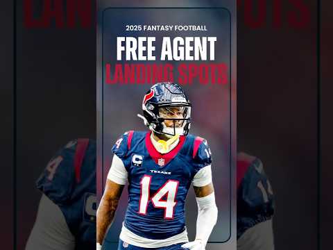 Stefon Diggs Back the Houston Texans? NFL Free Agency Rumors & Predictions | Fantasy Football