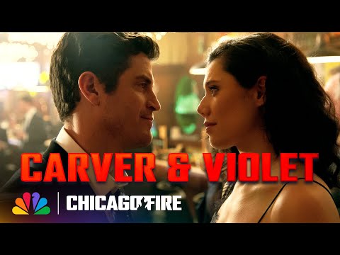 Hanako Greensmith and Jake Lockett Talk Violet and Carver | Chicago Fire | NBC