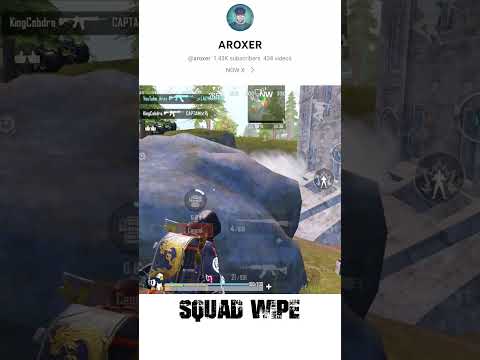 Squad Wipe  #bgmi