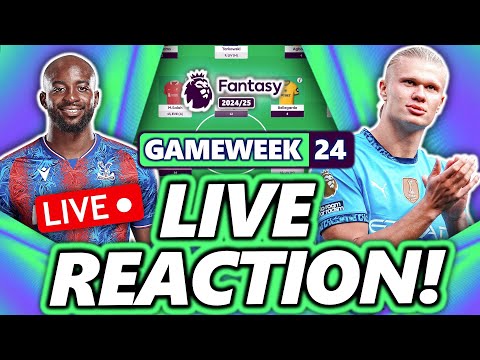 30k OR! FPL GAMEWEEK 24 REACTION STREAM! | Fantasy Premier League 24/25