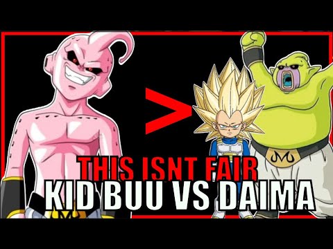 KID BUU Vs Super Saiyan 3 Vegeta + Majin DUU | This is So Obvious