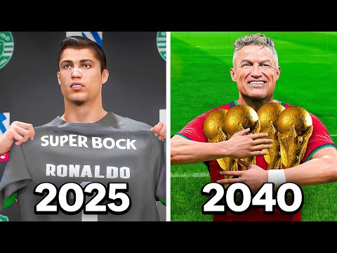 I Replayed the Entire Career of Cristiano Ronaldo in FC25