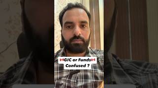 🇨🇦Non-SDS GIC or Funds ? #canada #canadavisaupdate #shortvideo