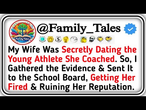 My Wife Was Secretly Dating the Young Athlete She Coached—So I Gathered the Evidence & Sent It to th