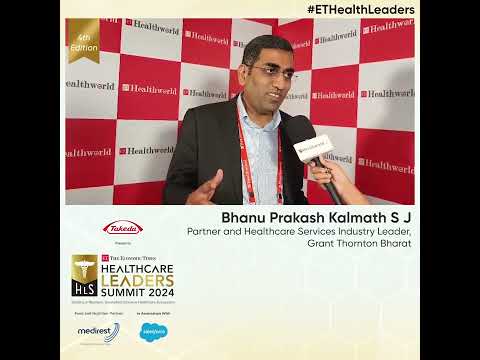 Bhanu Prakash Kalmath S J at #ETHealthLeaders 2024!