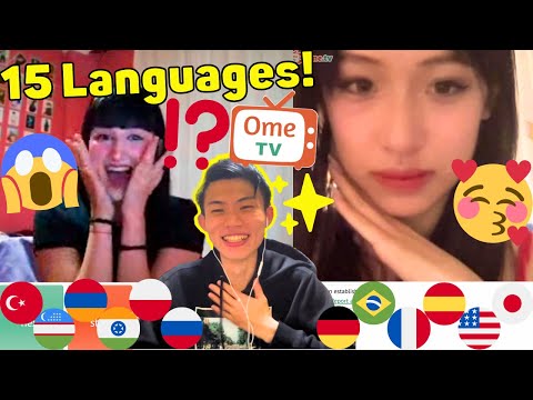 Polyglot Compliments Strangers in Their Native Language! - Omegle