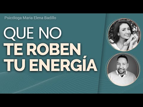 ROBOS DE ENERGÍA |  @tomasfholguin y Psicóloga Maria Elena Badillo