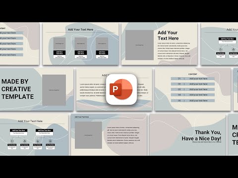 Minimalist Neutral Pastel PowerPoint Template  | Animated Slide | FREE TEMPLATE | 01