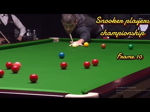 Snooker player championship Ronnie O’Sullivan Vs Neil Robertson ( frame 10).