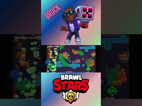 Foguetada Neles Brock Brawl #brawlstars #supercell #shorts #fyp #viralshorts #viralshort