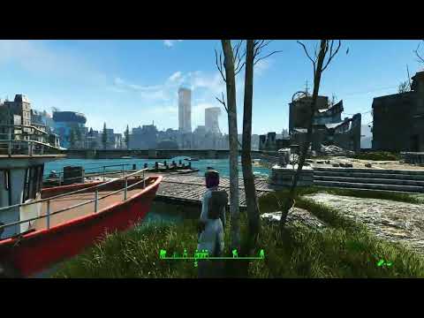 Fallout 4 (with mods) at the edge of the big city