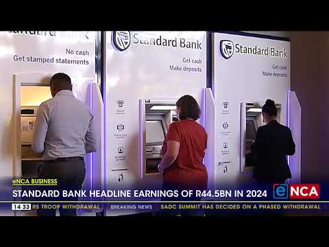 Standard Bank headline earnings of R44.5bn in 2024