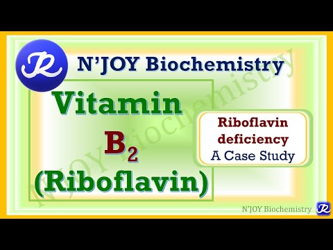 8: Vitamin B2 -Riboflavin| Water Soluble Vitamin| Vitamins |Biochemistry| @NJOYBiochemistry