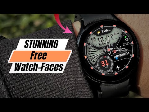 Free Stunning WatchFaces For Galaxy Watch 7 & Galaxy Watch 6/5/4!