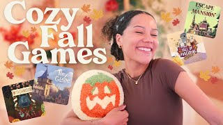 COZY GAMES for FALL🍂