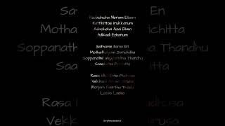 Pathavaikkum parvaikara lyrics (chuttammale tamil) #music #song #trending #devara #tamil