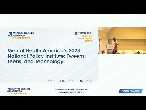 Mental Health America's 2023 Policy Institute