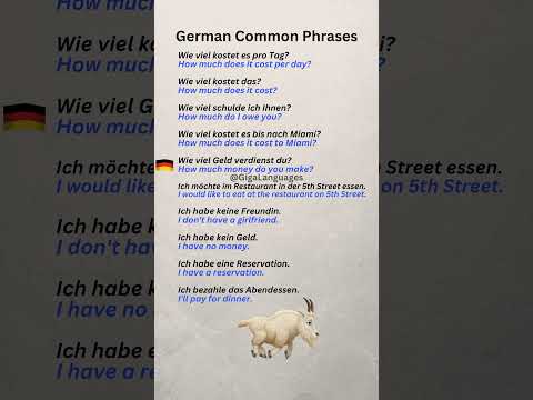 German Common Expressions Part 20 #LearnGerman #GermanPhrases