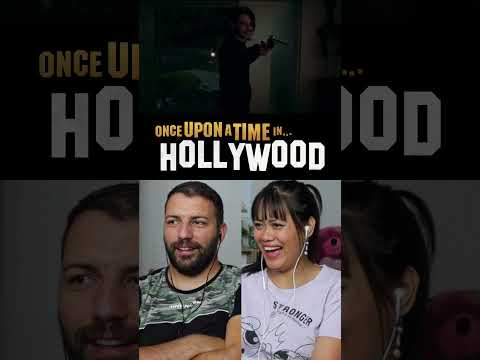 follow for part 2! Once Upon a Time in Hollywood REACTION #couplereacts  #firstreaction #firsttime