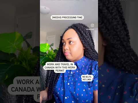 Canada work permit | 3 Weeks processing time #shortsvideo #canadaimmigration #trending #jobsincanada