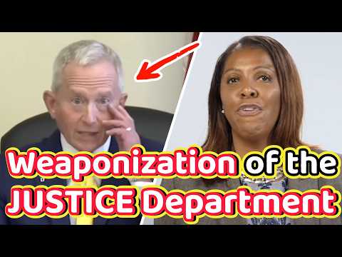 Congressman Puts James ON BLAST for WEAPONIZING the Justice Department #letitiajames #newyork