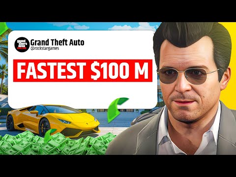 How To Get $100M in the Fastest Way Possible In GTA Online