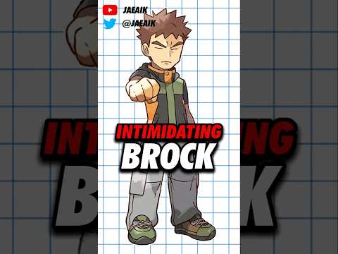 Brock is INTIMIDATING (Or well used to be) #jaeaik #pokemon #pokemonrby #Brock #pokemonhgss