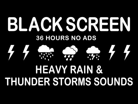 Experience Ultimate Relaxation With 10 Hours Of Rain And Thunder For Stress Relief And Sleep