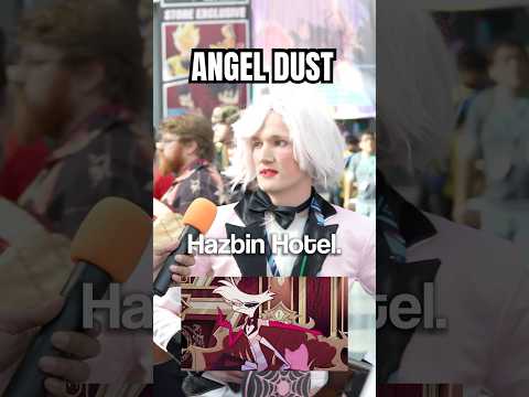 HE’S COSPLAYING AS WHAT?!?! #hazbinhotel #angeldust #cosplay