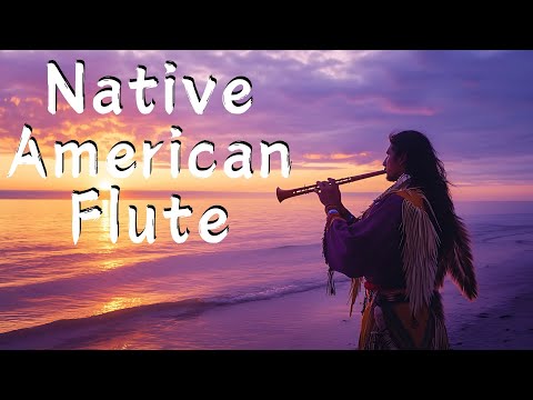 Echoes of the Past – Native American Flute Music Beneath the Sunset Waves